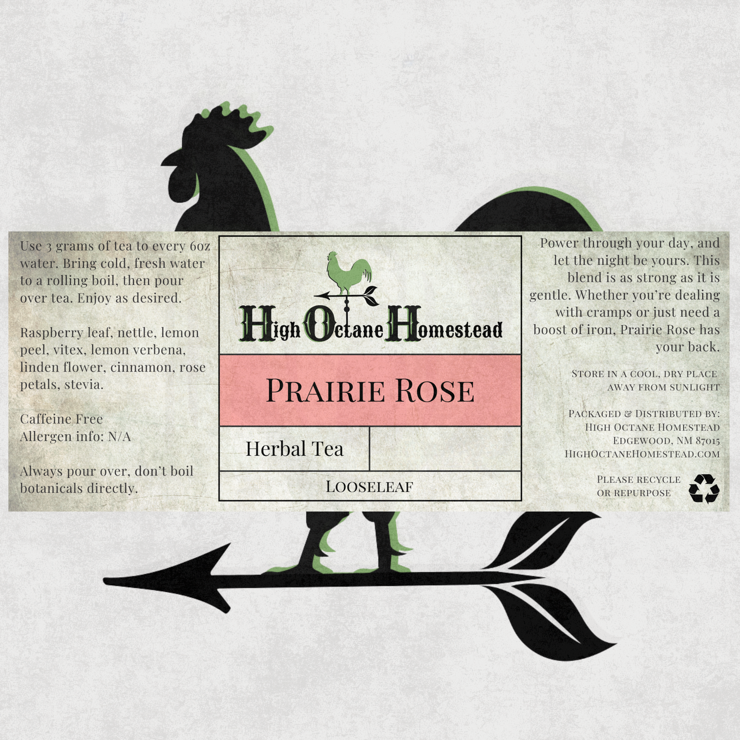 Prairie Rose | Herbal | Loose-leaf Tea