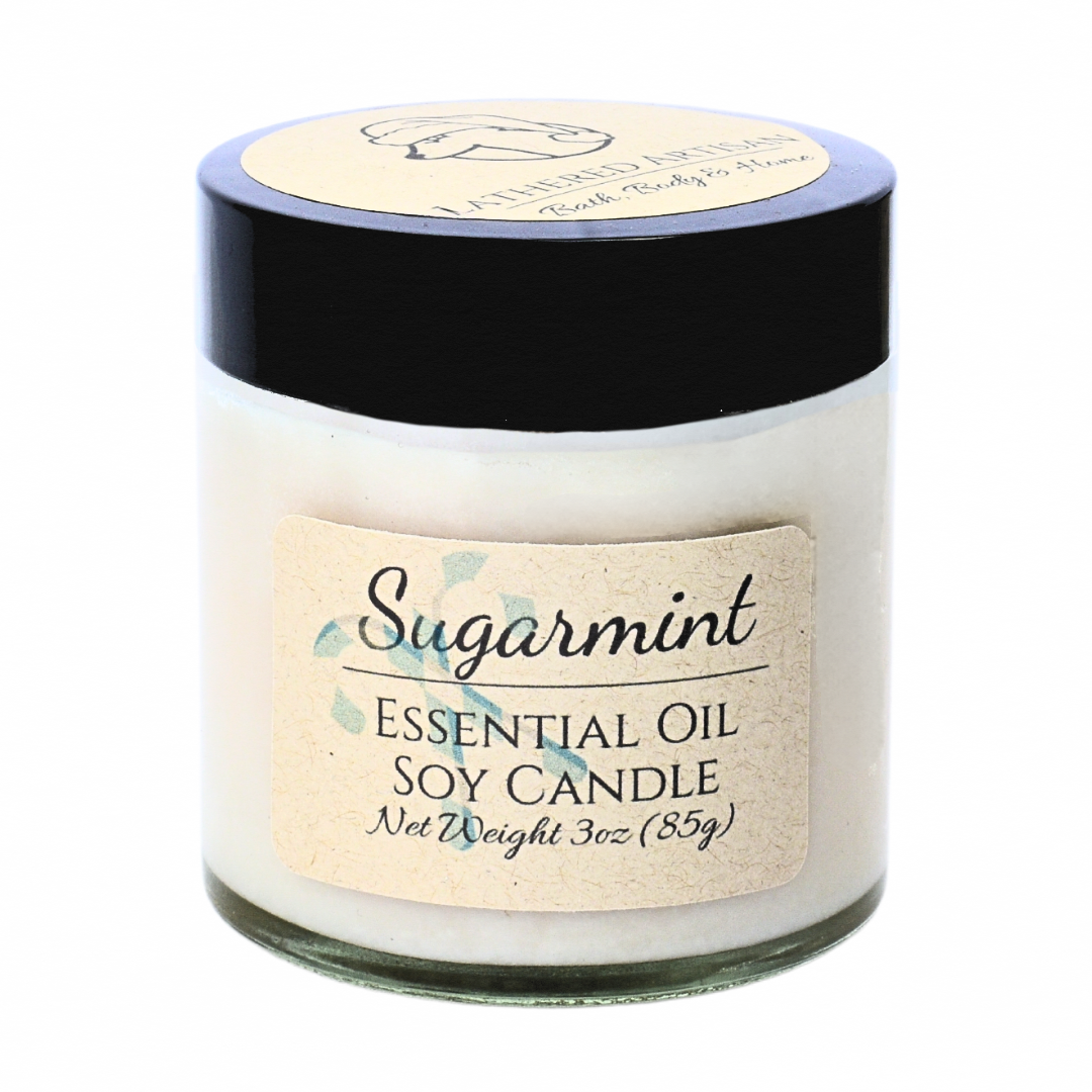 Sugarmint | Essential Oil | 3 oz Jar Candle
