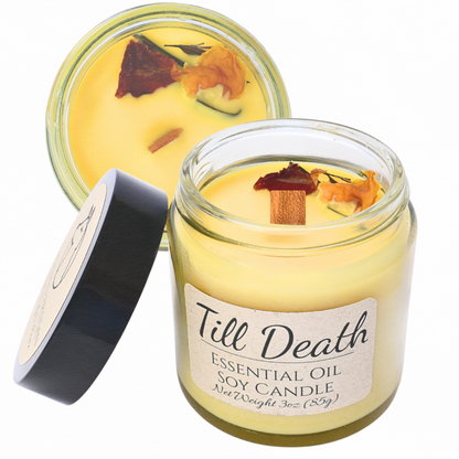 Till Death | Essential Oil | 3 oz Jar Candle