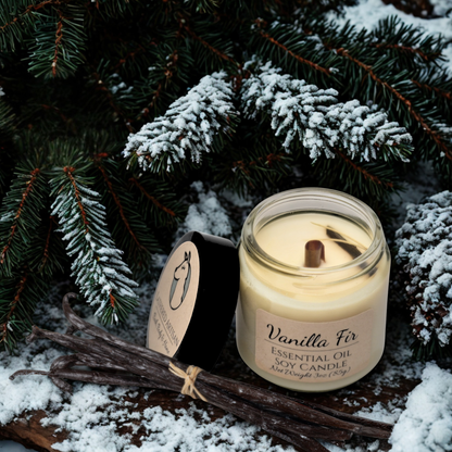 Vanilla Fir | Essential Oil | 3 oz Jar Candle