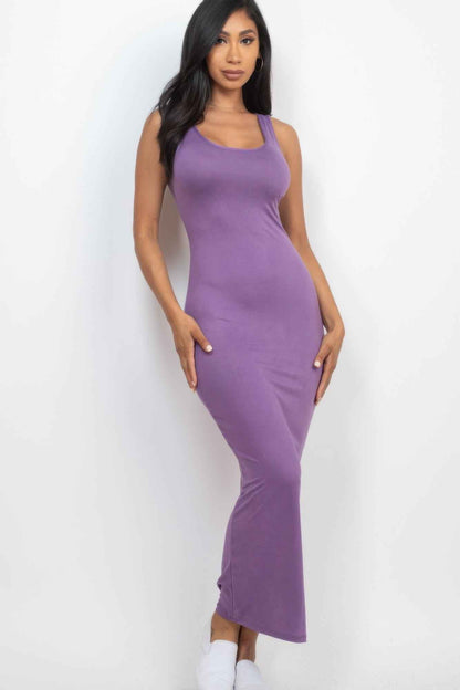 Solid Basic Maxi Dress