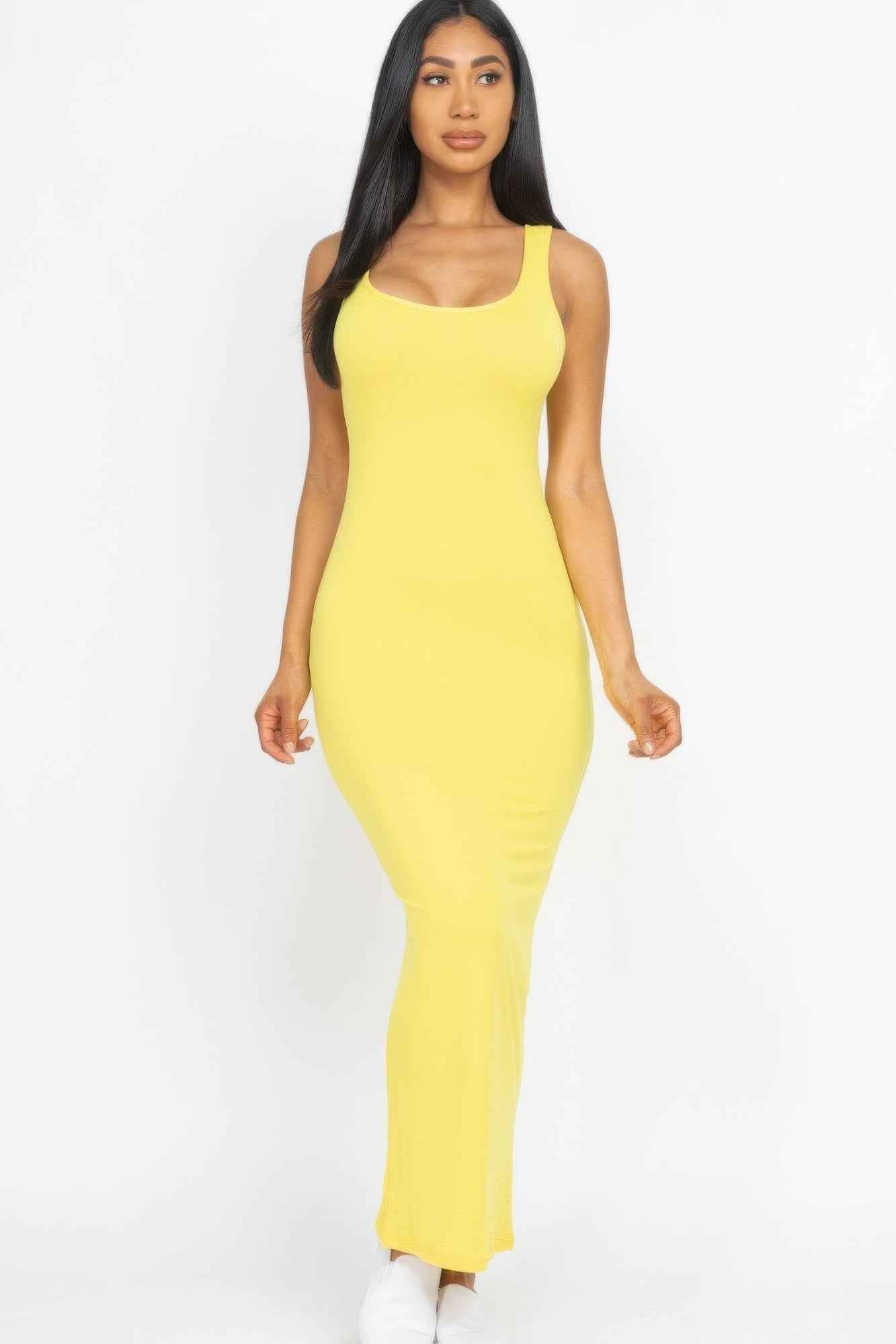 Solid Basic Maxi Dress