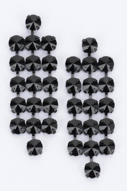 Rhinestone Party Earring - It's a Girly Place