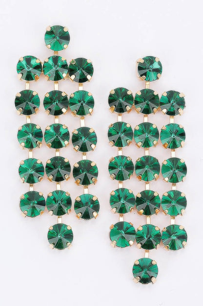 Rhinestone Party Earring - It's a Girly Place