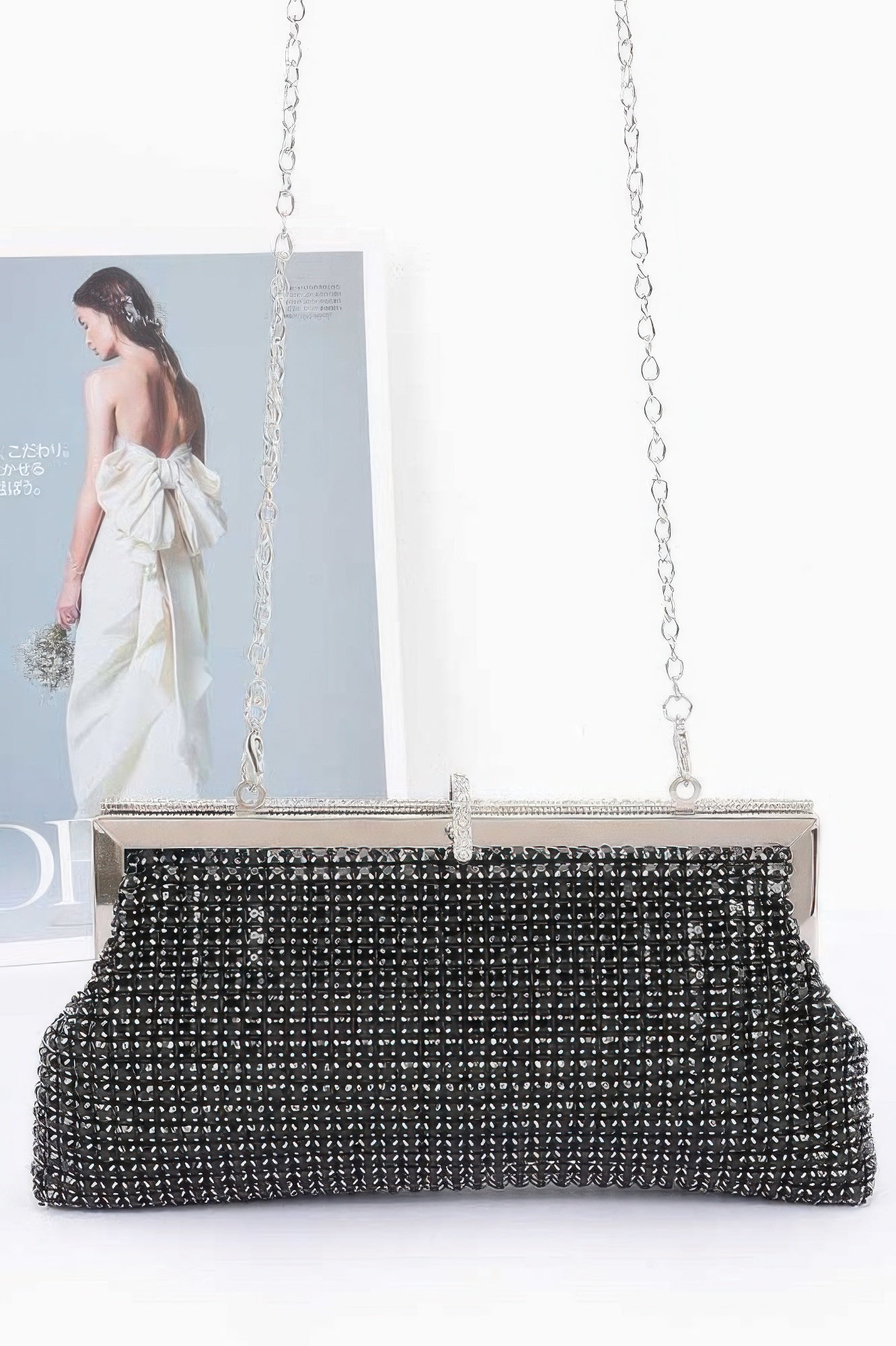 Rhinestone Party Clutch - It's a Girly Place