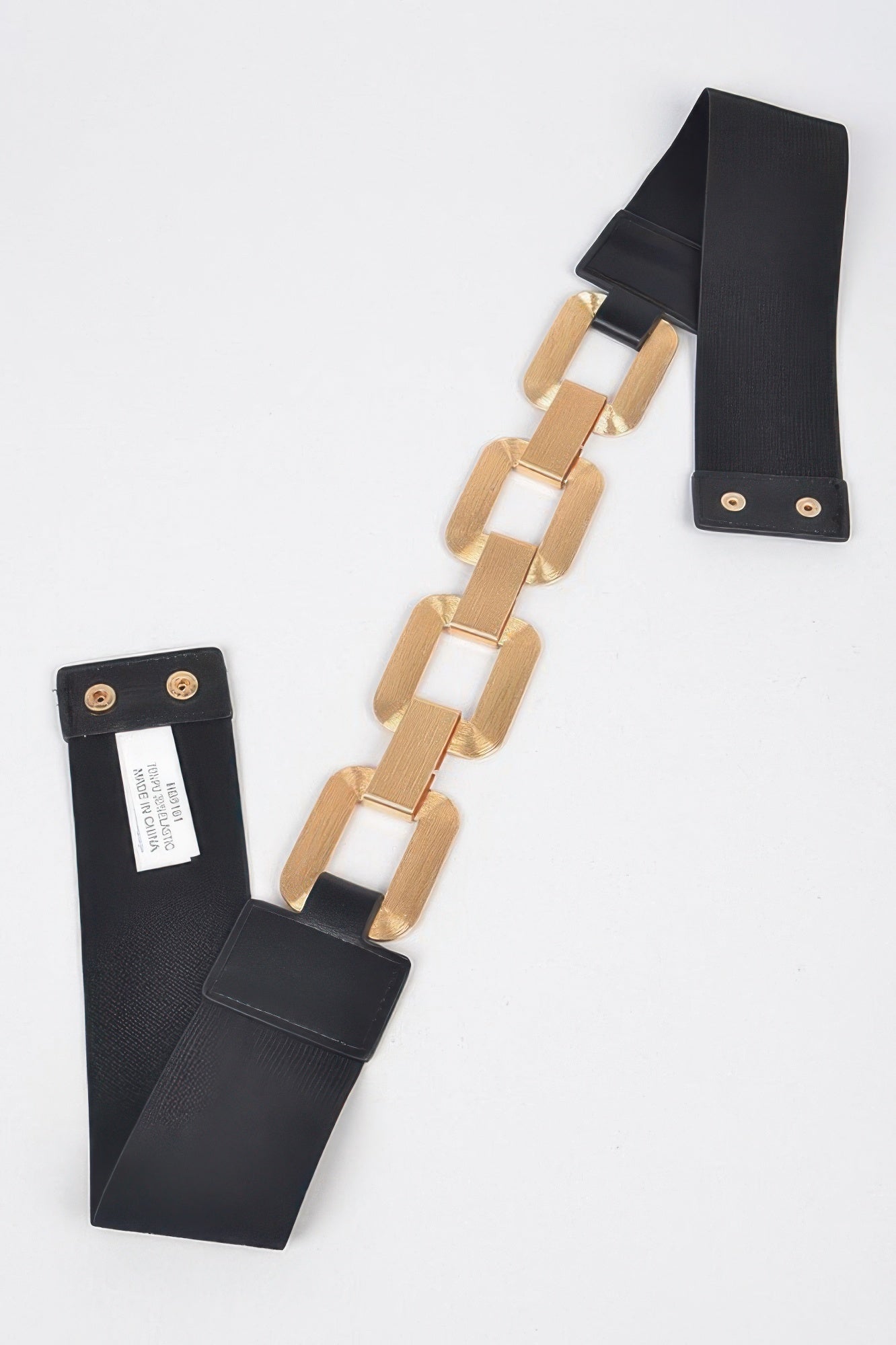 Faux Leather Multi Metal Buckle Plus Size Belt - It's a Girly Place