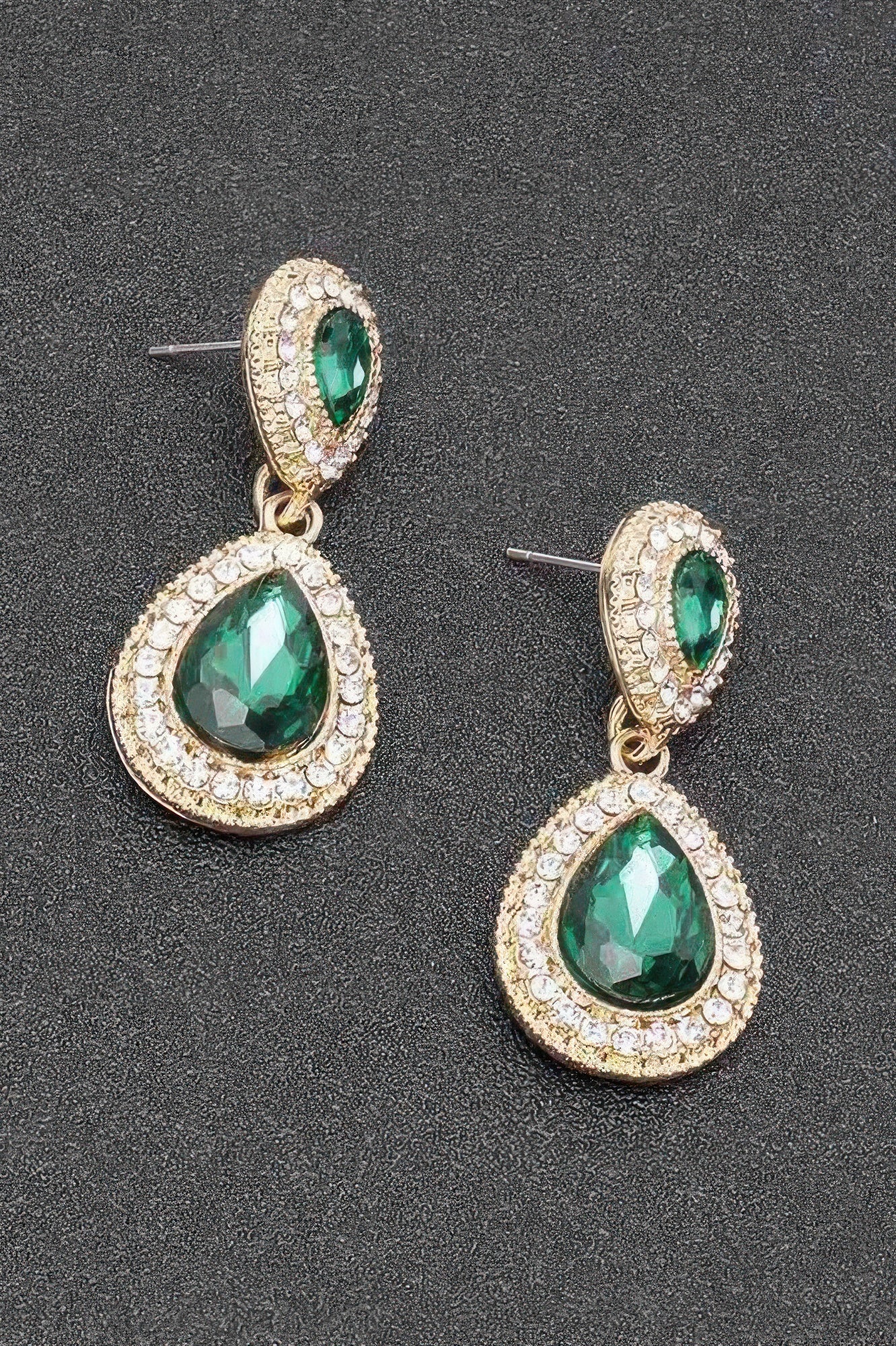 Rhinestone Dangle Earring - It's a Girly Place