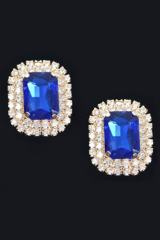 Rhinestone Stud Earring - It's a Girly Place