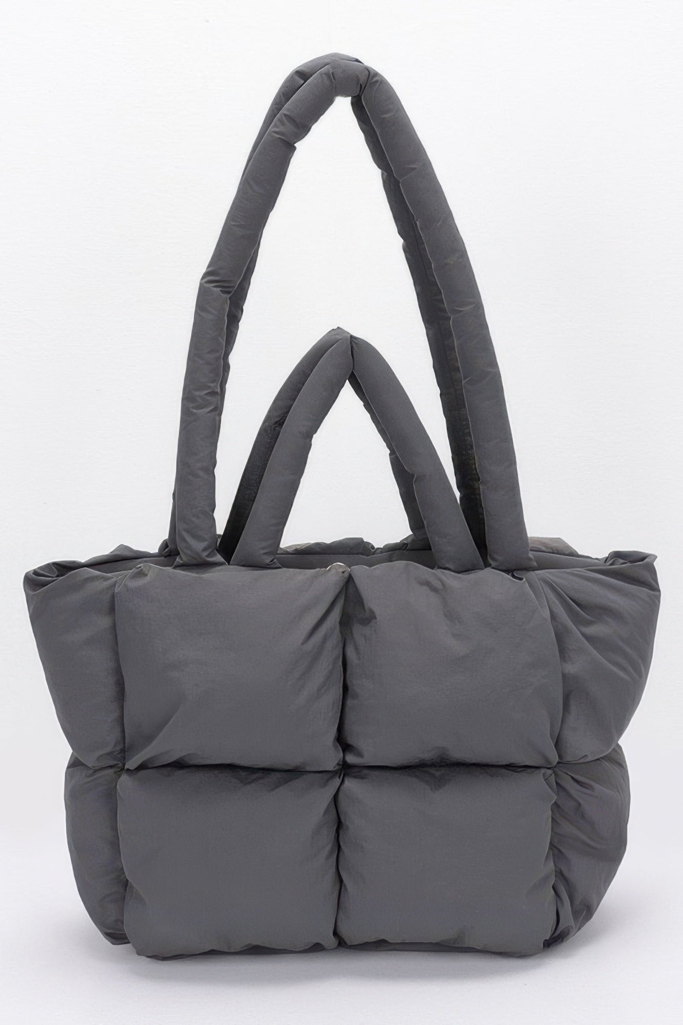 Nylon Quilted Padded Tote Bag - It's a Girly Place