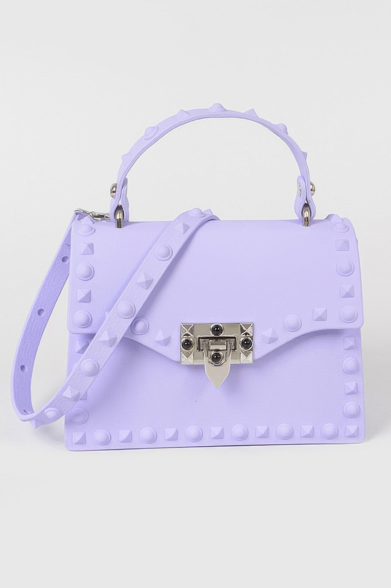 Monotone Studded Clutch - It's a Girly Place