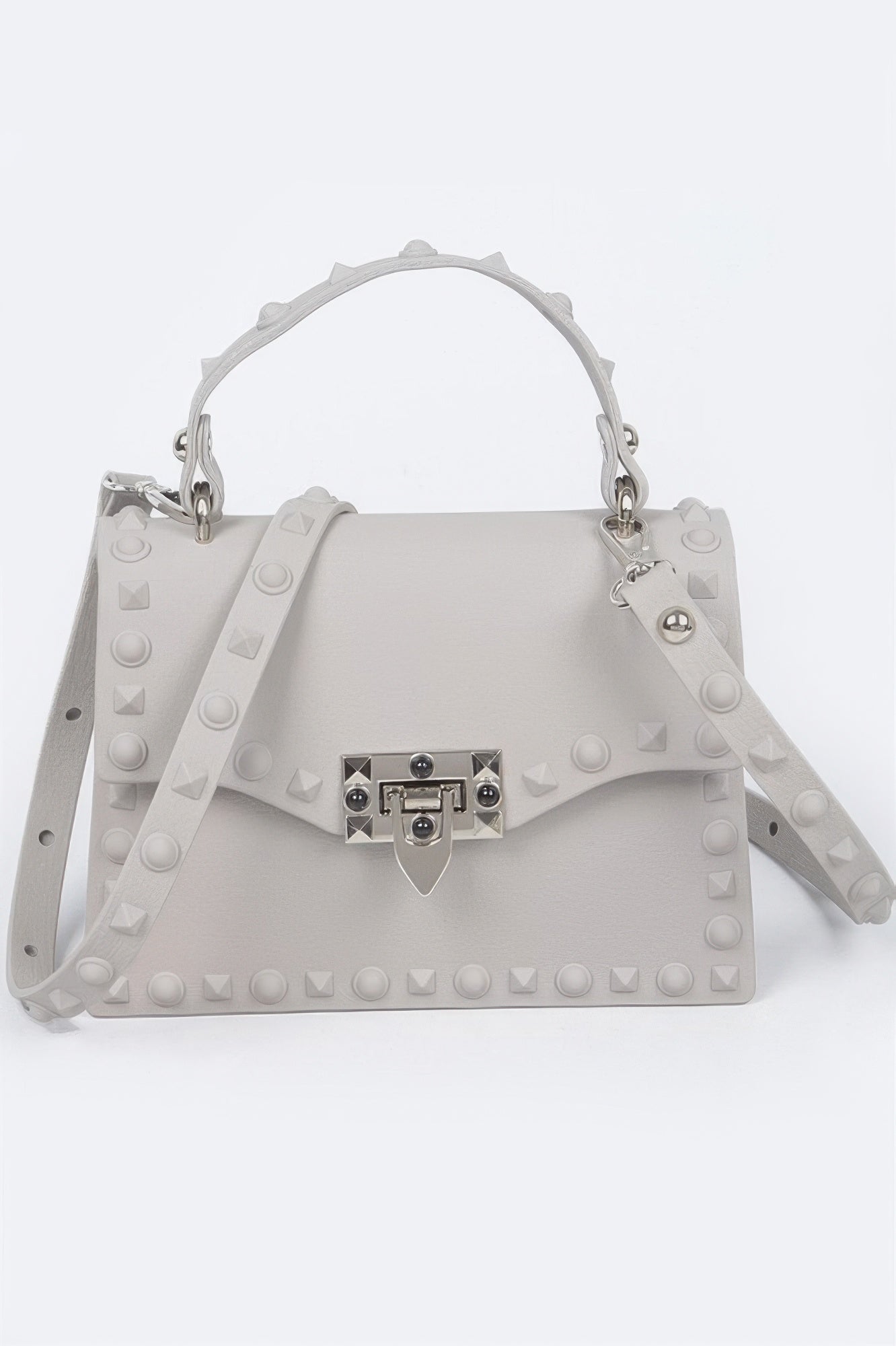 Monotone Studded Clutch - It's a Girly Place