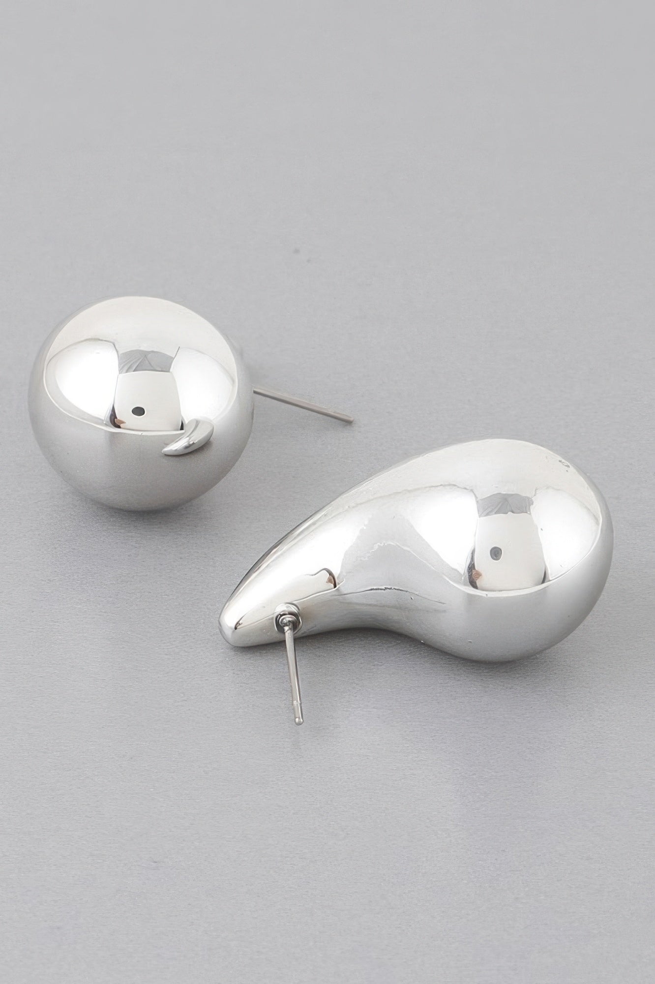 Shiny Teardrop Earrings - It's a Girly Place