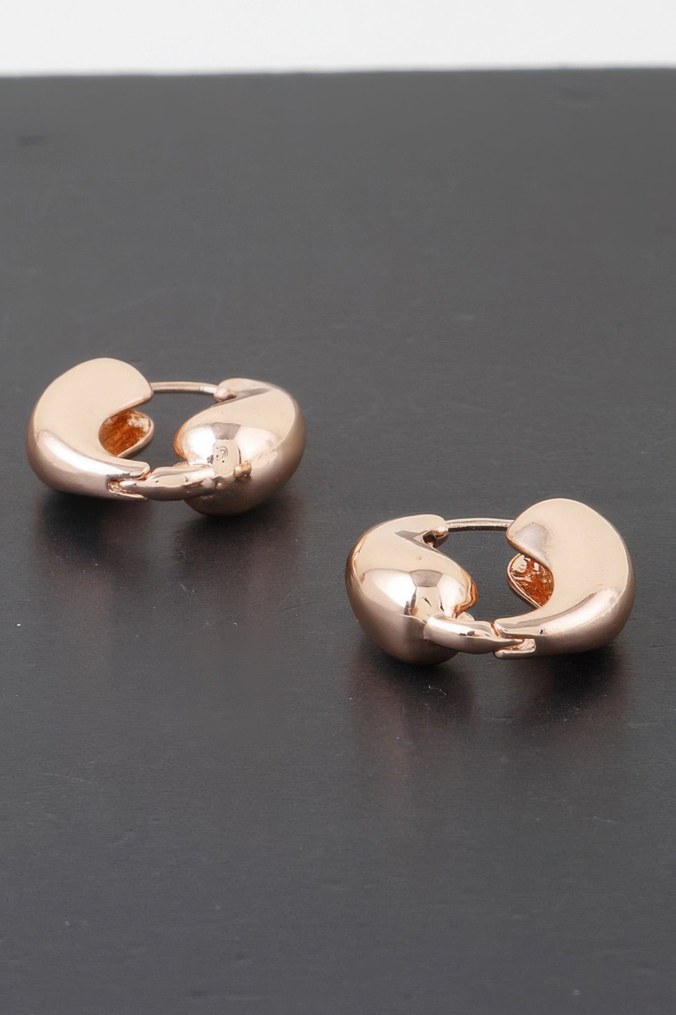 Shiny Yin N Yang Hoop Earrings - It's a Girly Place