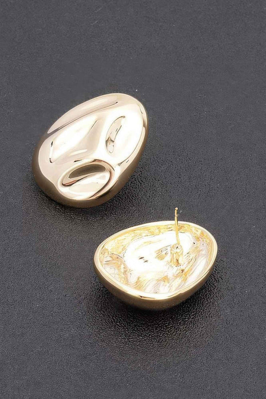 Metal Vintage Stud Earring