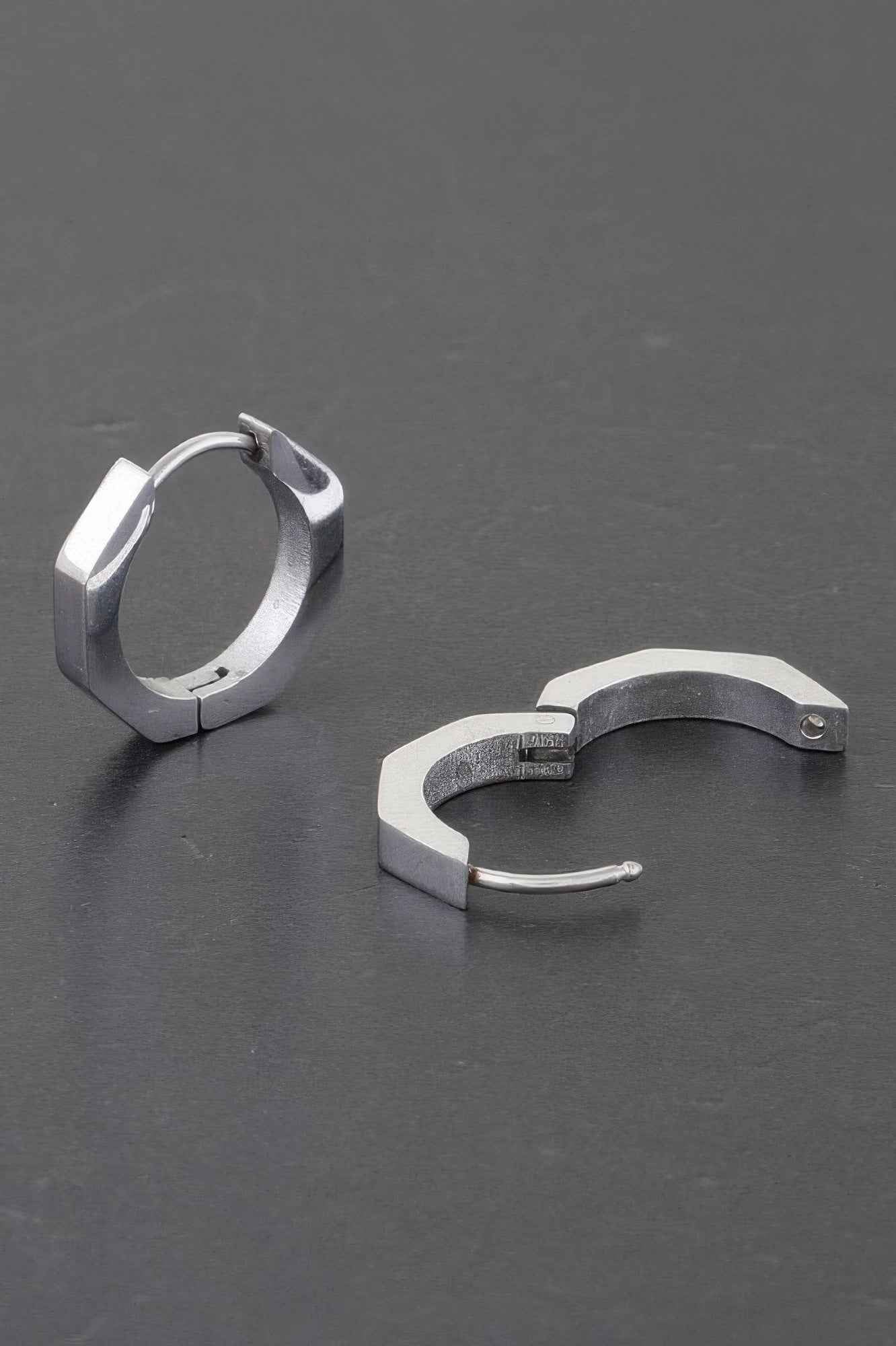 Metal Hoop Earrings