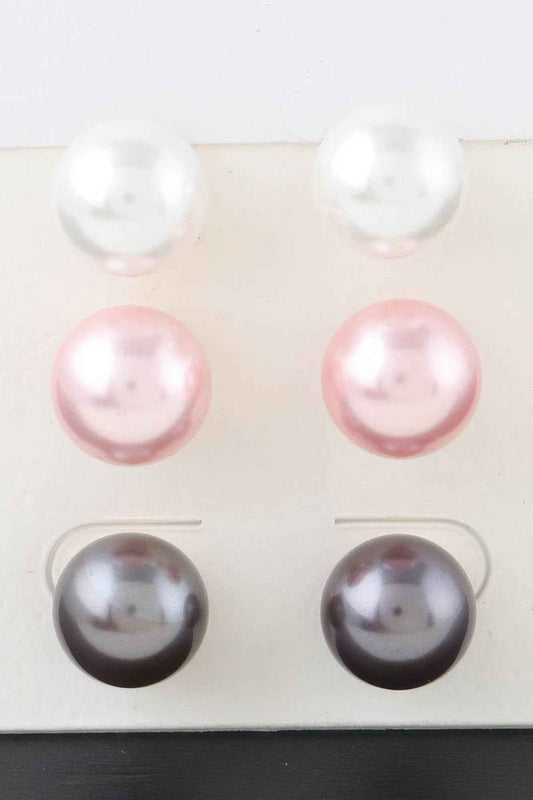 Pearl Stud Earrings