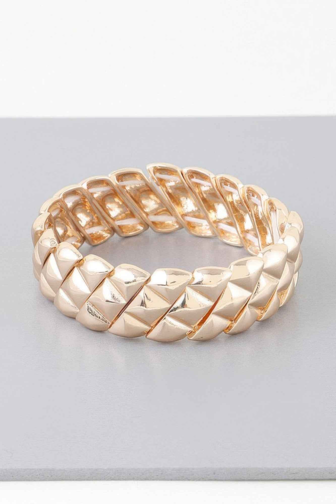 Diamond Scale Cuff Bracelet