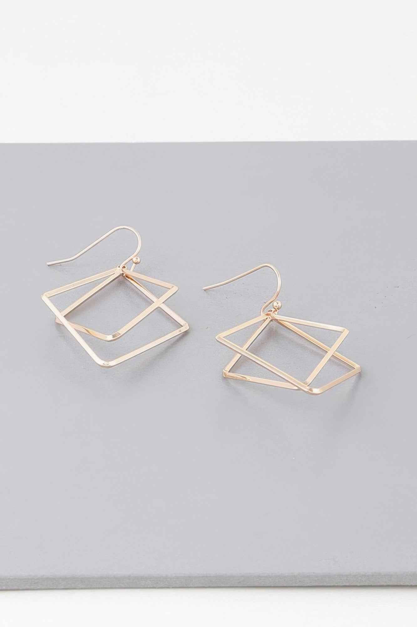 Geometric Elegance Earrings