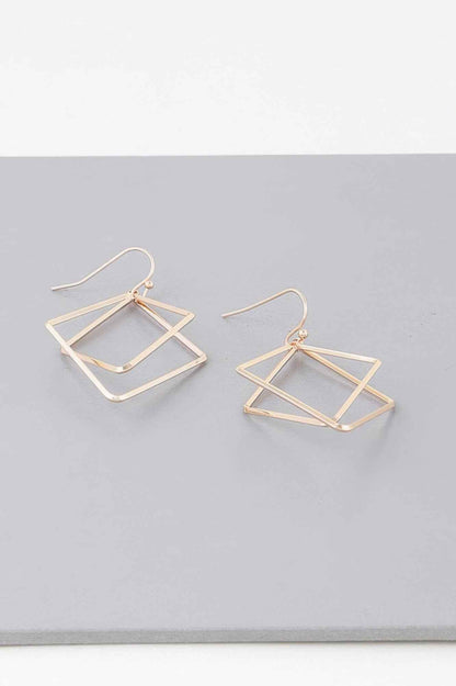 Geometric Elegance Earrings