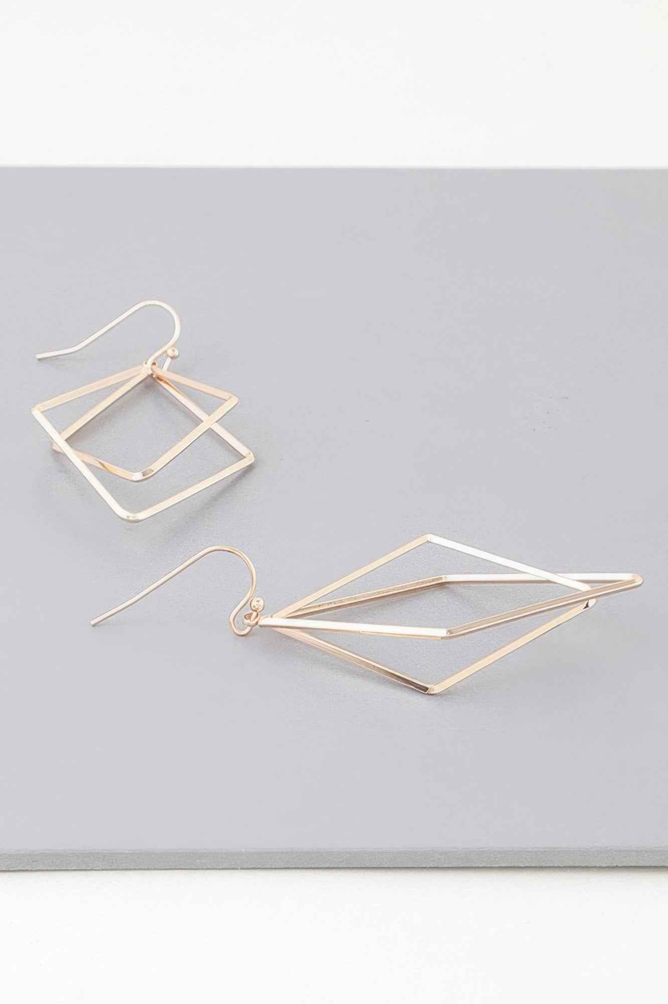 Geometric Elegance Earrings