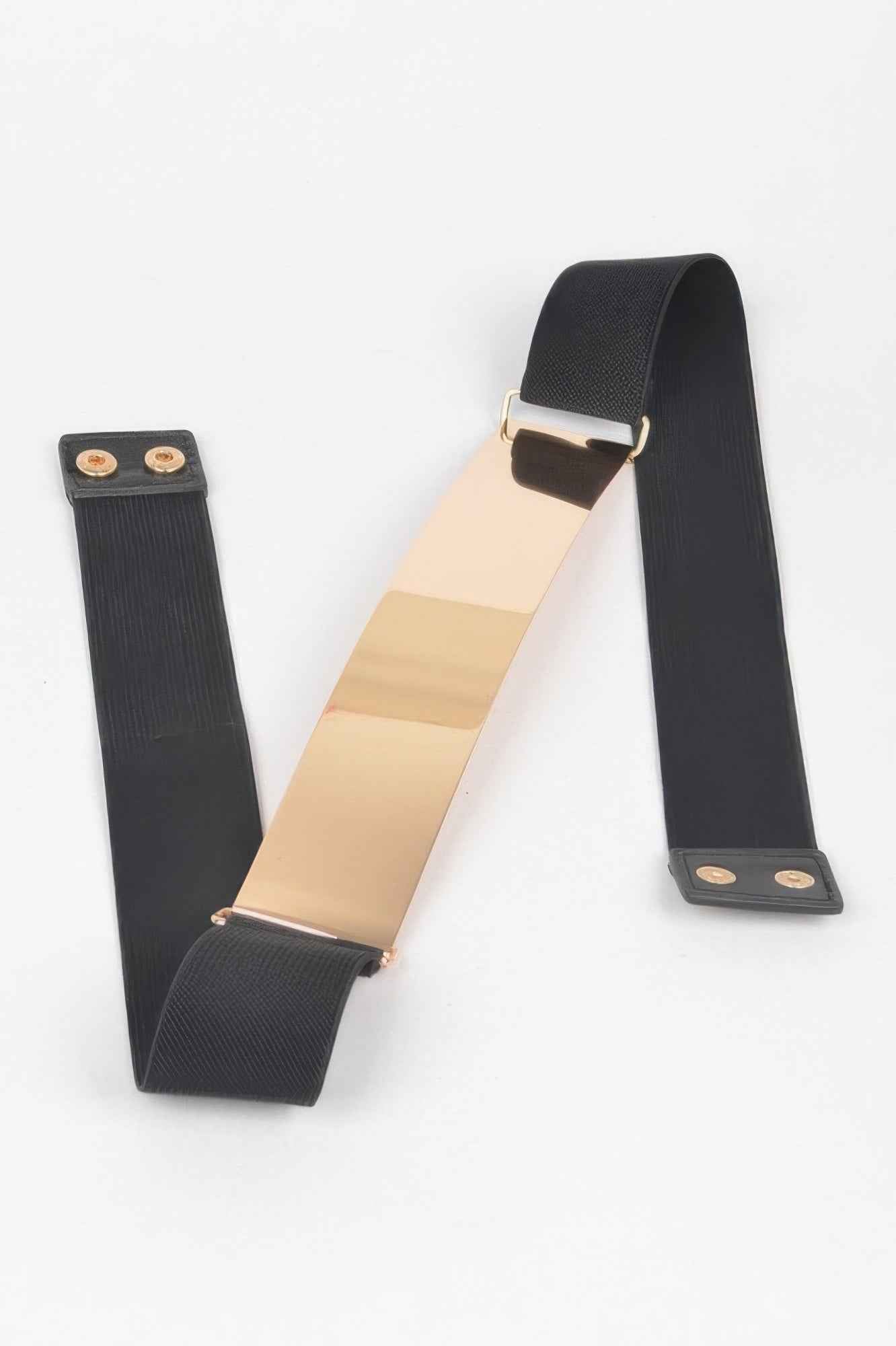 Metal Plate Elastic Belt