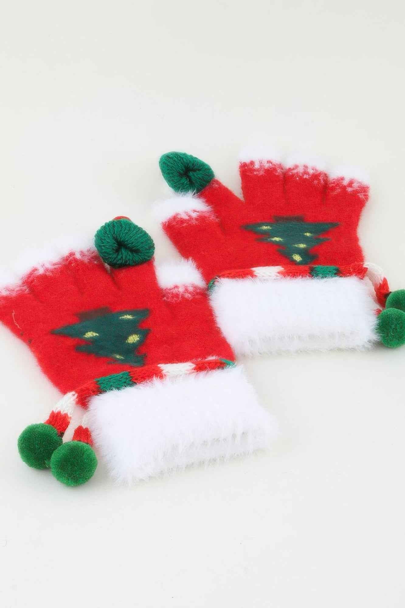 Christmas Tree Gloves