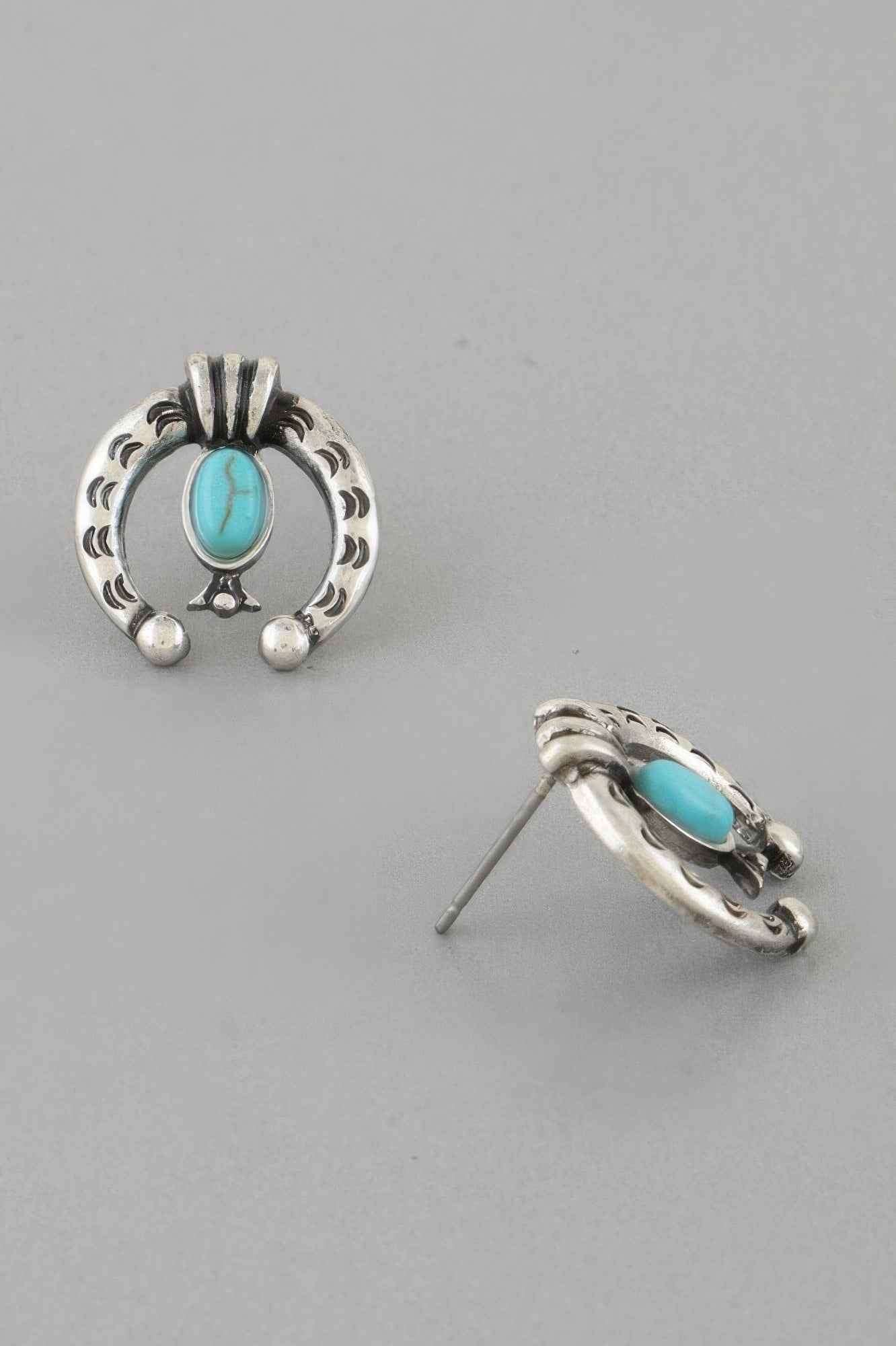 Antique Horseshoe Stud Earrings
