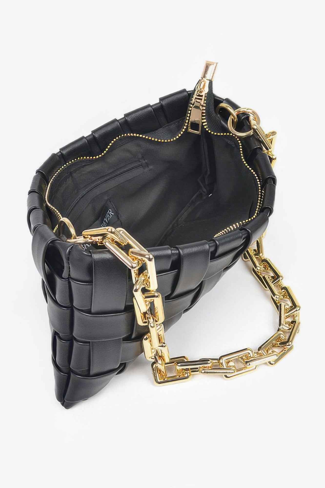 Braided Chain Crossbody Bag