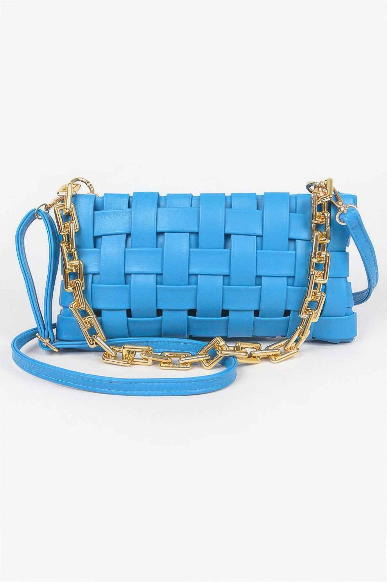 Braided Chain Crossbody Bag