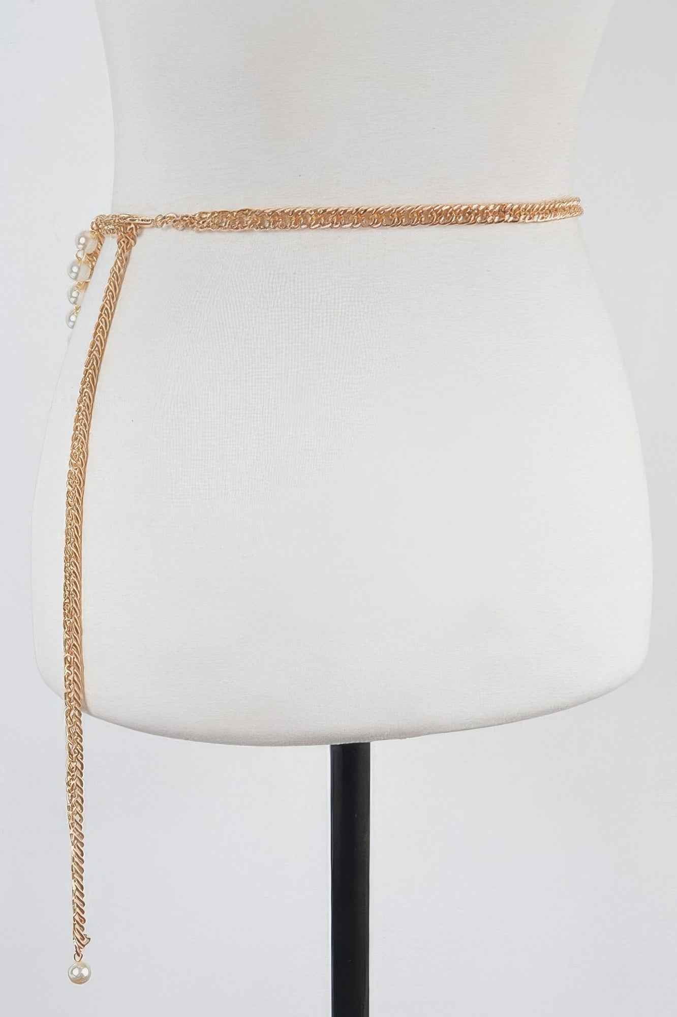 Oversize Layered Chain Belt