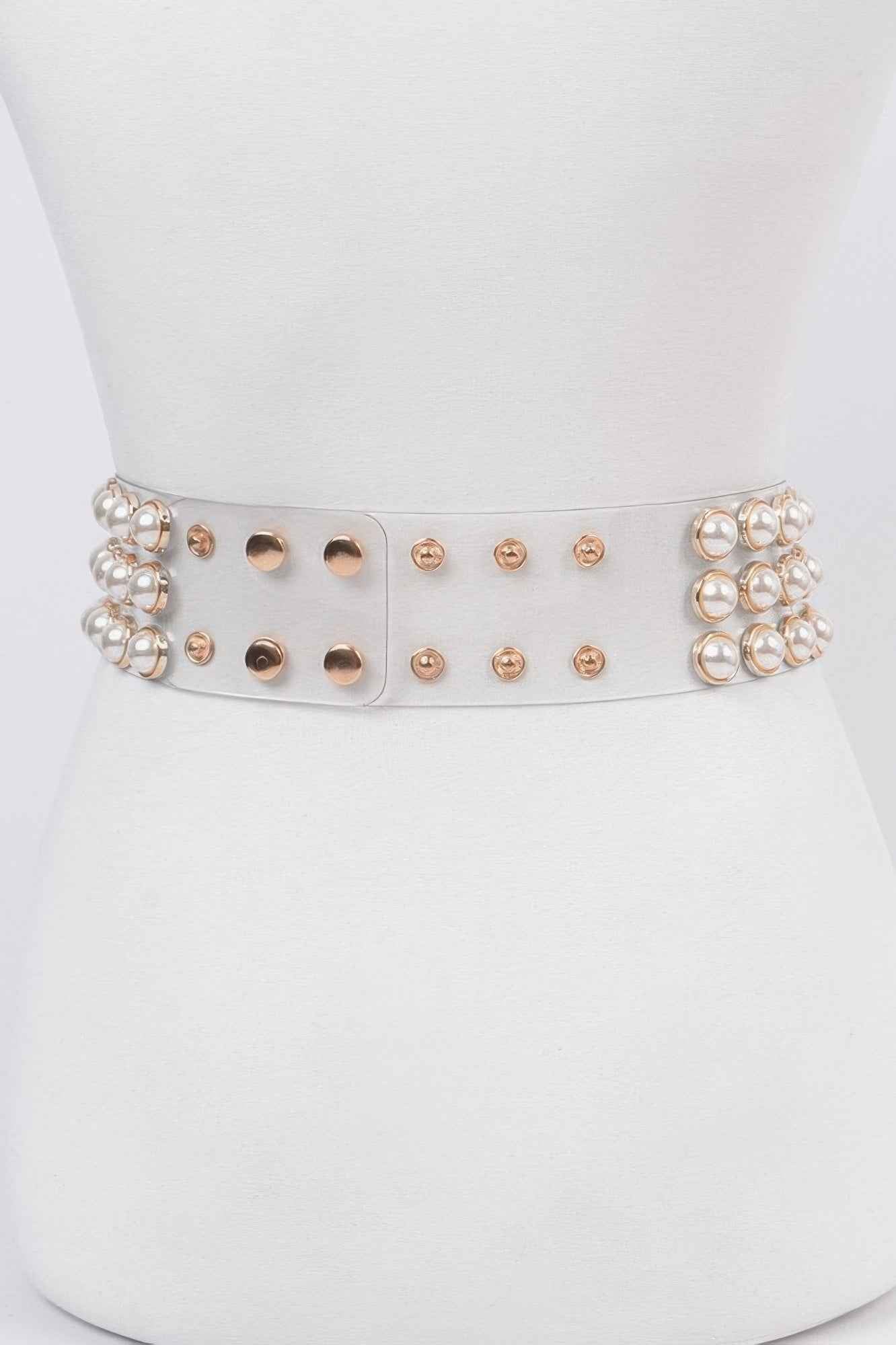 Pearl See Through Belt
