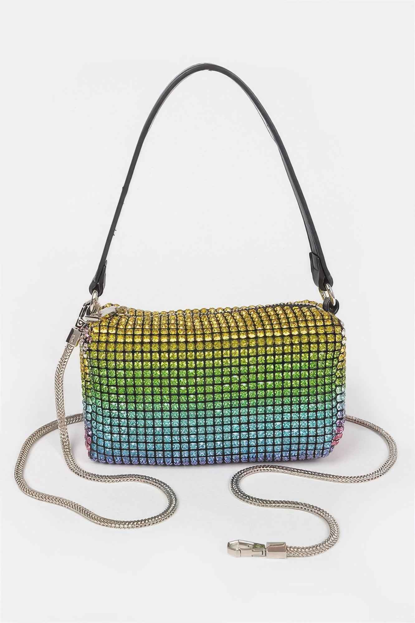 Oversized Rhinestone Clutch