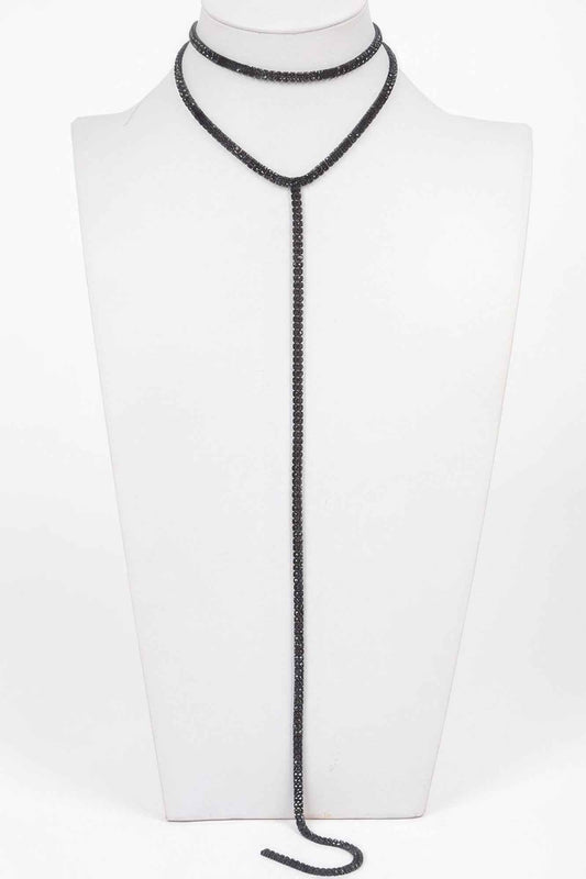 Fashionista Long Choker Necklace