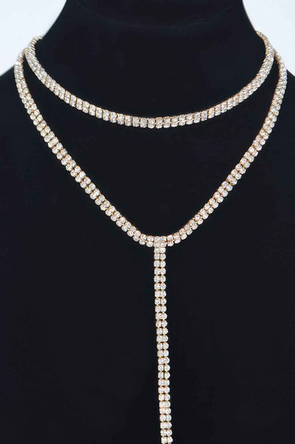 Fashionista Long Choker Necklace