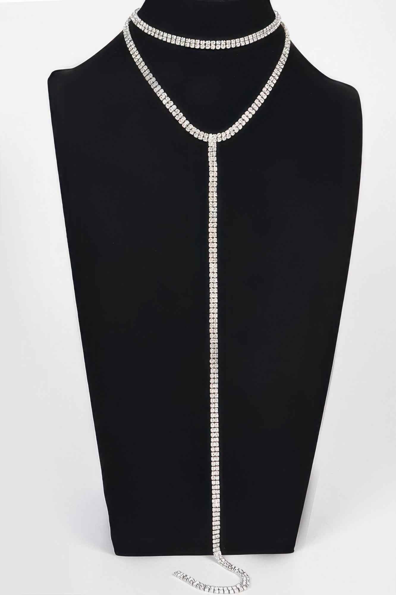 Fashionista Long Choker Necklace