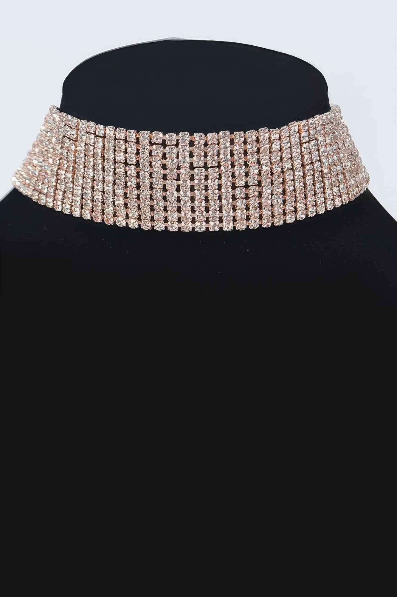 Sparkle Rhinestone Choker Necklace