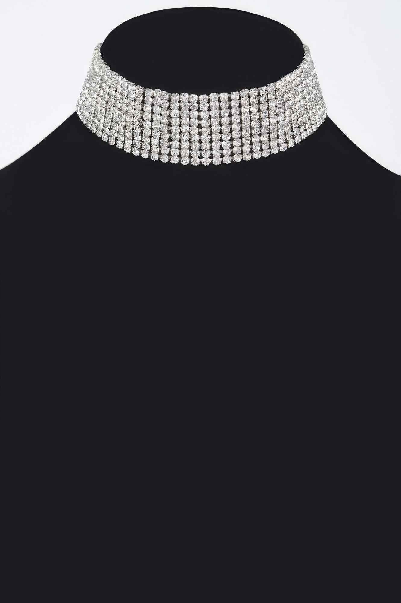 Sparkle Rhinestone Choker Necklace