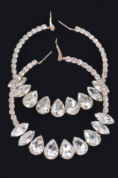 Rectangle Daggle Earring