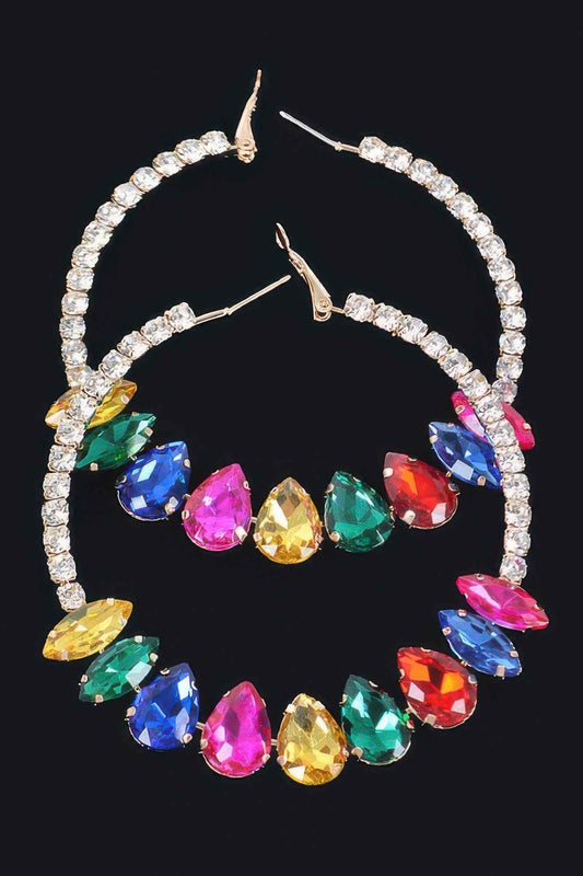 Rectangle Daggle Earring