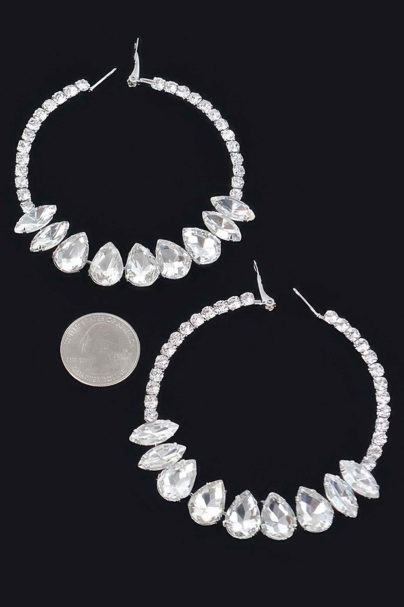 Rectangle Daggle Earring