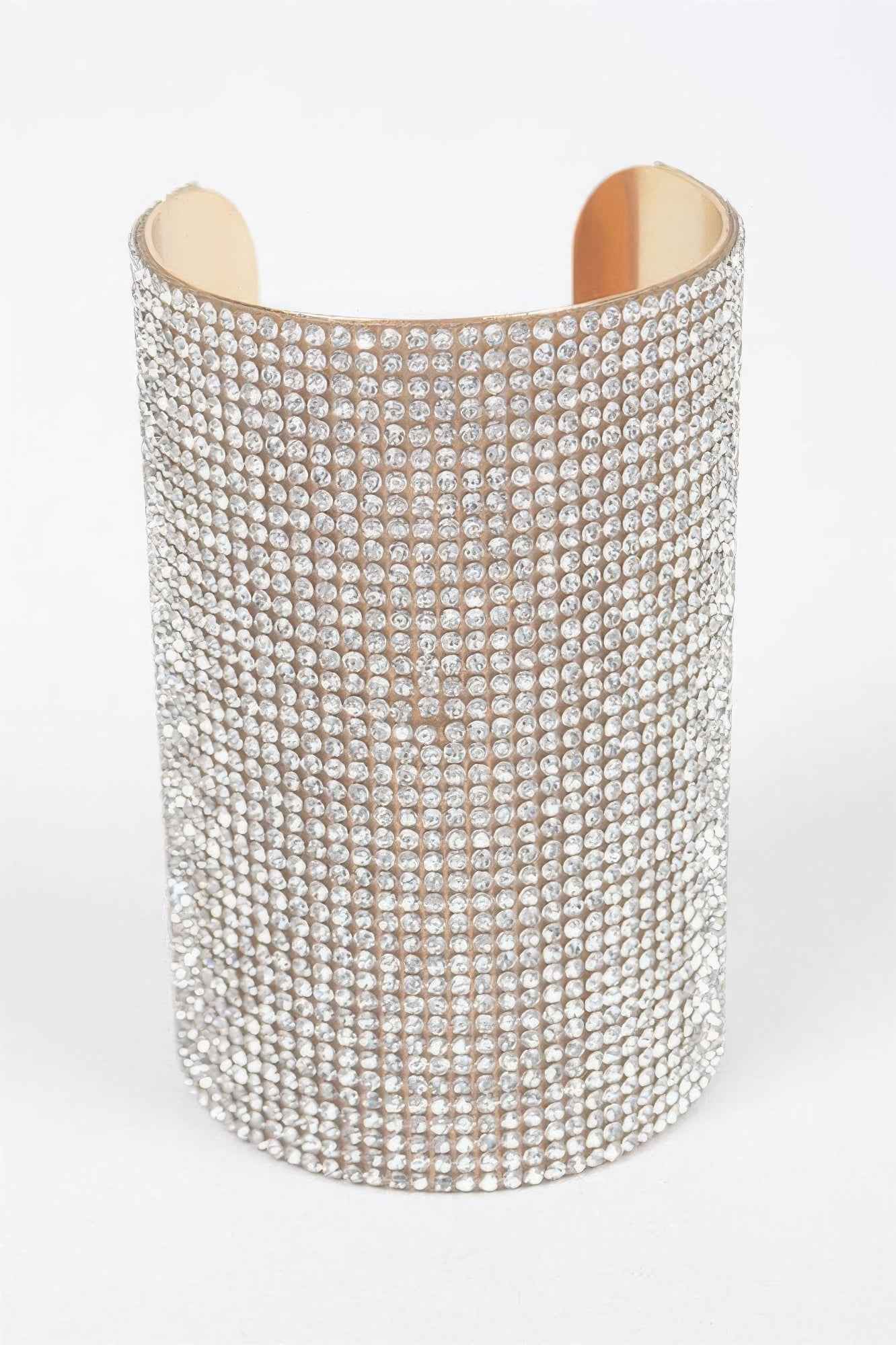 Rhinestone Metal Cuff
