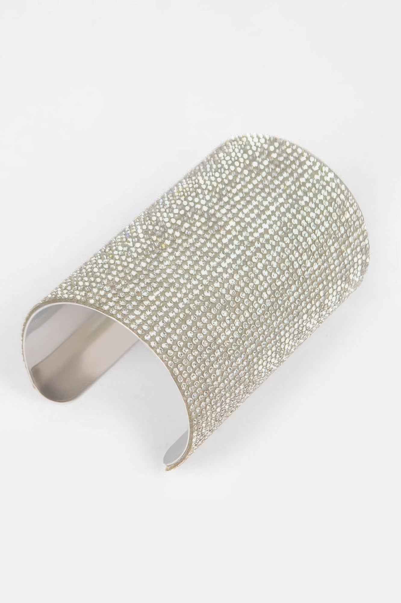 Rhinestone Metal Cuff