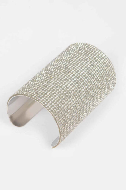Rhinestone Metal Cuff