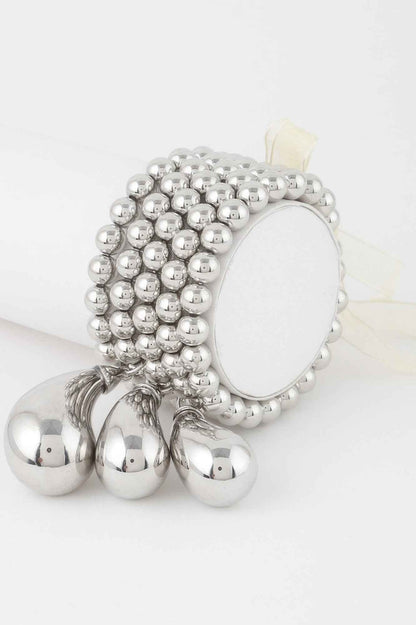 Multi Beaded Ribbon Bracelet