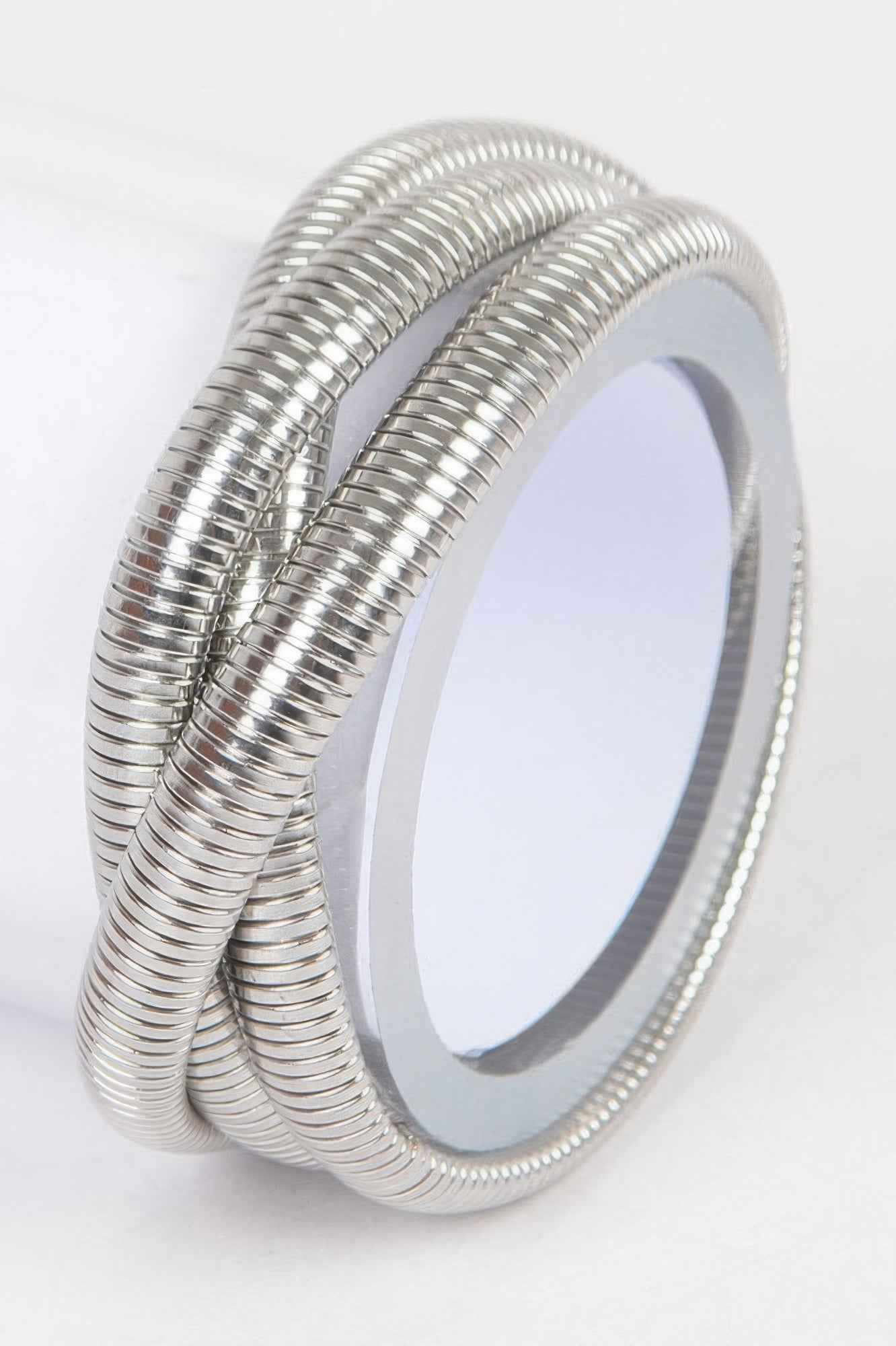 Aluminum Triple Stretch Chain Bracelet