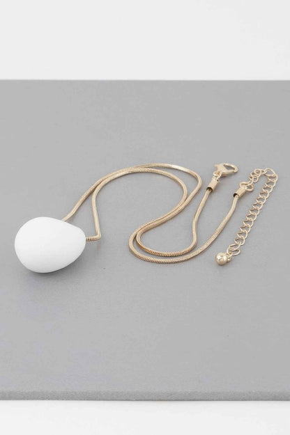 Yin Teardrop Necklace