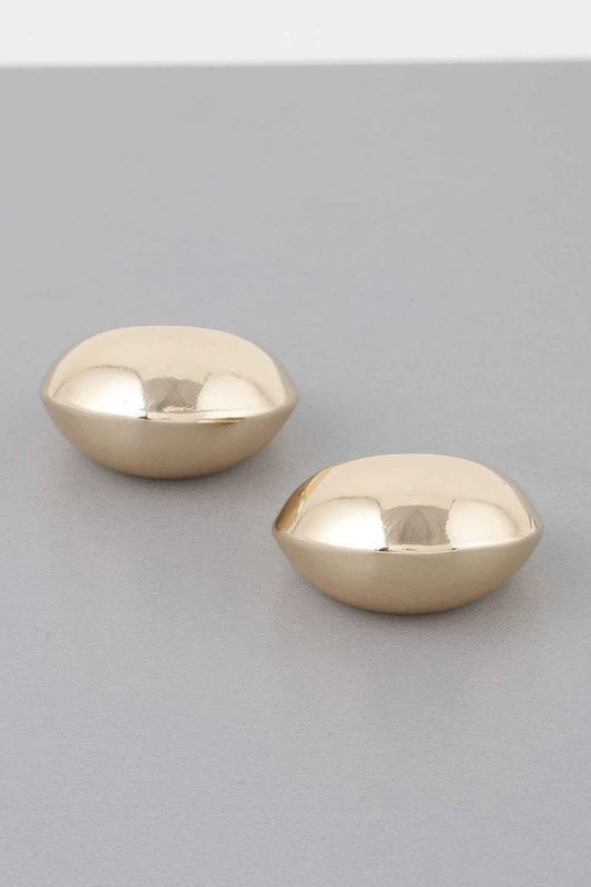 Crescent Moon Hoop Earrings