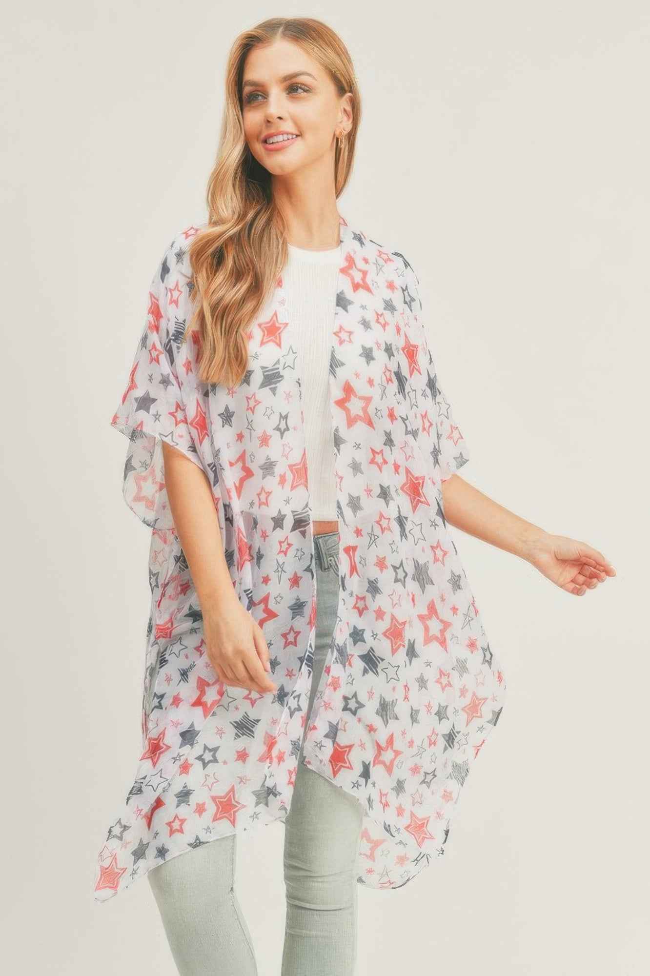 Multi Star Kimono