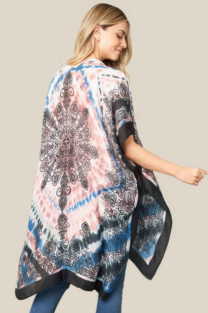 Tie Dye Boho Kimono