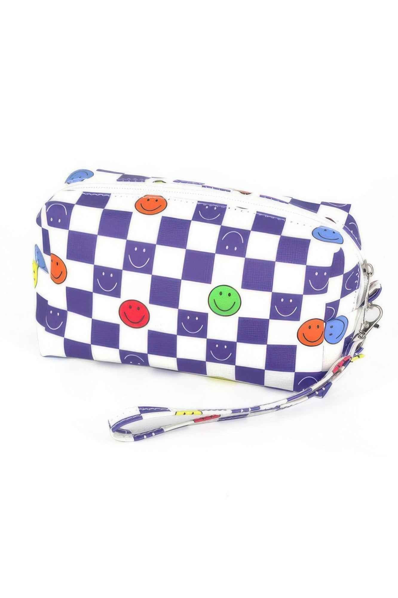 Smile Face Pouch Wristlet